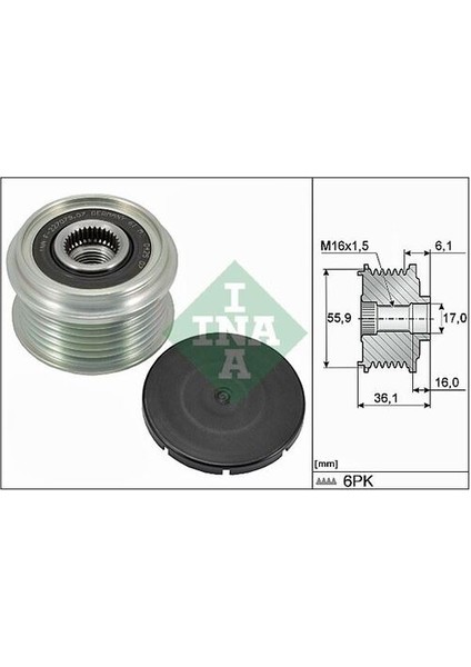 535002610 Alternator Rulmanı