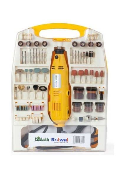 Rolwal Mini Taşlama Gravür Seti 226 Parça Blt-Rw-Gravür Set fiyatları