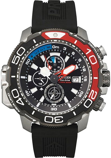 BJ2167-03E Promaster Aqualand Eco-Drive Dalgıç Kronograf Erkek Kol Saati