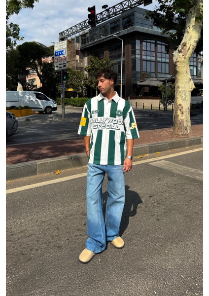 Basic Mavi Baggy Jean fırsatları