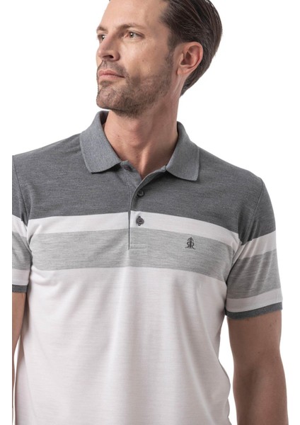 Yatay Parçalı Polo T-Shirt fiyatları