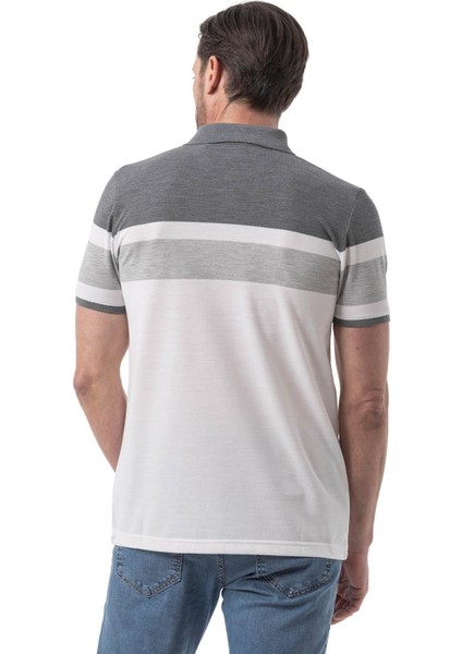 Yatay Parçalı Polo T-Shirt fırsatları