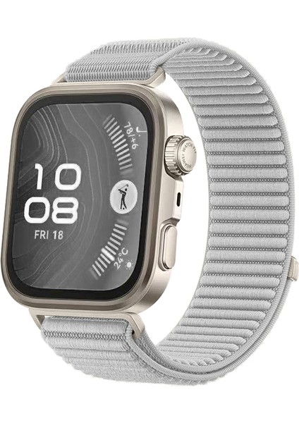 Huawei Watch Fit 4 / Fit 4 Pro / Fit 3 Kordon Kayış Bez Hasır Bileklik Kalite