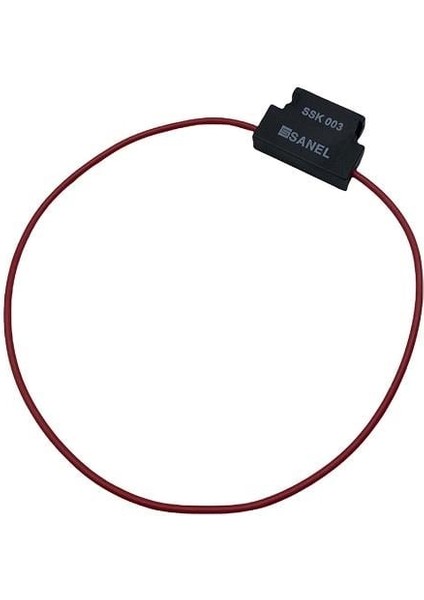 BIÇAK SİGORTA YUVASI (KAPAKSIZ) (KABLOLU) (SİGORTASIZ)