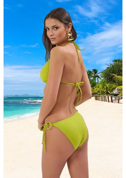 Üçgen Bikini Takımı Yüksek Konfor Su Sporları Için Hızlı Kuruyan Klora Dayanıklı modelleri