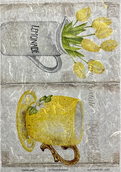 Pirinç Dekopaj Kağıdı No 5032