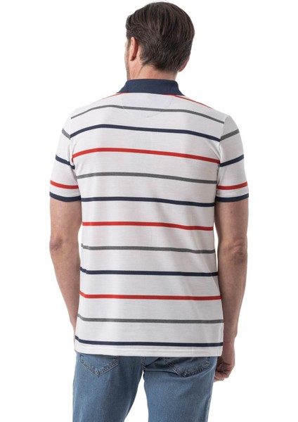 Yatay Çizgili Polo T-Shirt fırsatları