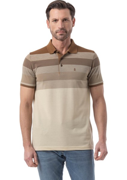 Yatay Çizgili Polo T-Shirt