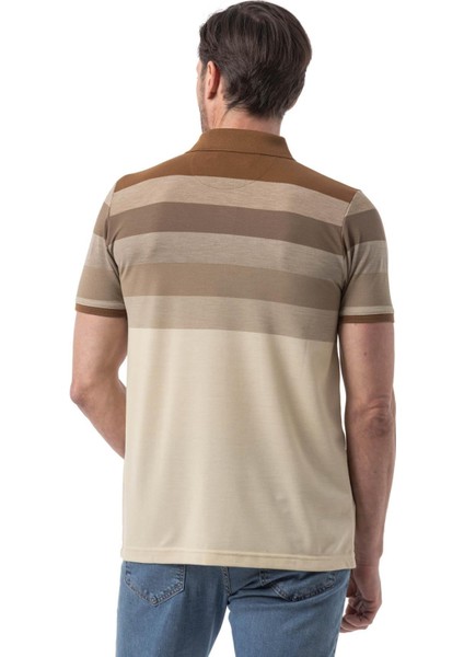 Yatay Çizgili Polo T-Shirt fırsatları