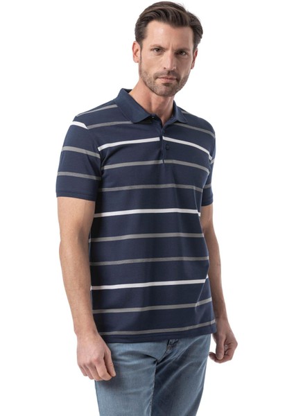 Yatay Çizgili Polo T-Shirt modelleri