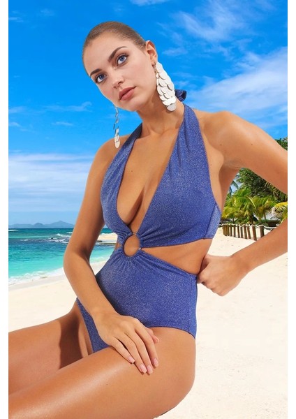 Derin V Yaka Simli Mayokini Yüksek Konfor Premium Kalite Hızlı Kuruyan fiyatları