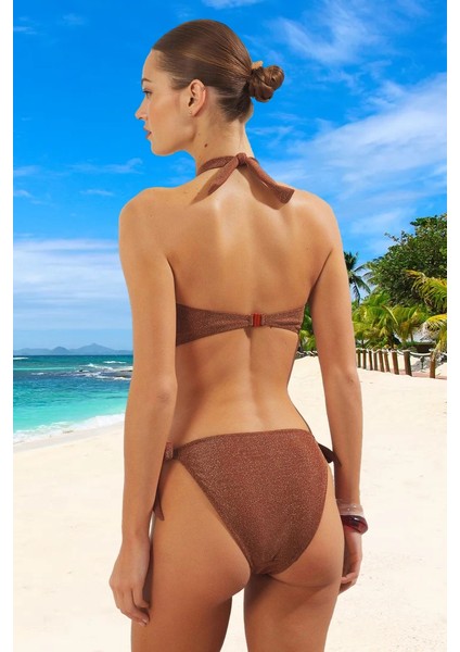 Straplez Simli Bikini Takımı Plaj ve Havuz Için Yaz Koleksiyonu Ergonomik Kesim Yüksek Konfor modelleri