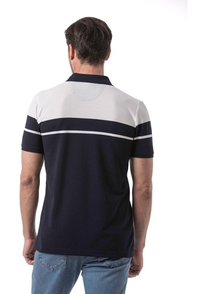 Yatay Çizgi Desenli Polo T-Shirt fırsatları