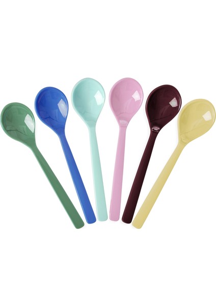 Melamin Küçük Kaşık - 6'lı Set