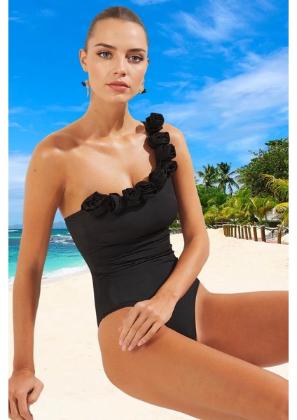 Tek Omuz Mayo Yaz Koleksiyonu Su Sporları Için Premium Kalite Esnek Kumaş Yüksek Konfor fiyatları