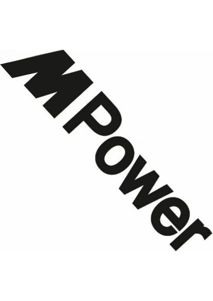 Mpower A4 Ebadlı Arma Sticker