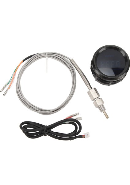 Egzoz Gazı Sıcaklık Ölçer 52MM Yüksek Doğruluk Evrensel Fit 12V 200 Ila 1300℃ Dijital Egt Metre (Yurt Dışından)