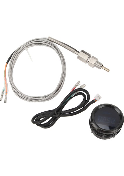 Egzoz Gazı Sıcaklık Ölçer 52MM Yüksek Doğruluk Evrensel Fit 12V 200 Ila 1300℃ Dijital Egt Metre (Yurt Dışından) modelleri