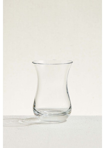 Bej Renkli Soğuk Kesme Çay Bardağı 1 Adet, Şık ve Pratik Kullanım Sağlar.