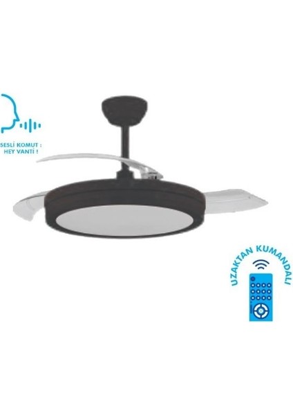 KCF306 30W 42” Smart Ledli Modern Vantilatör
