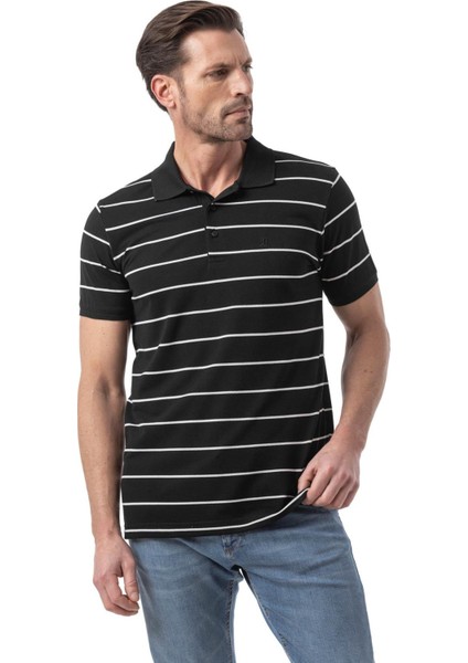 Yatay Çizgili Polo T-Shirt modelleri