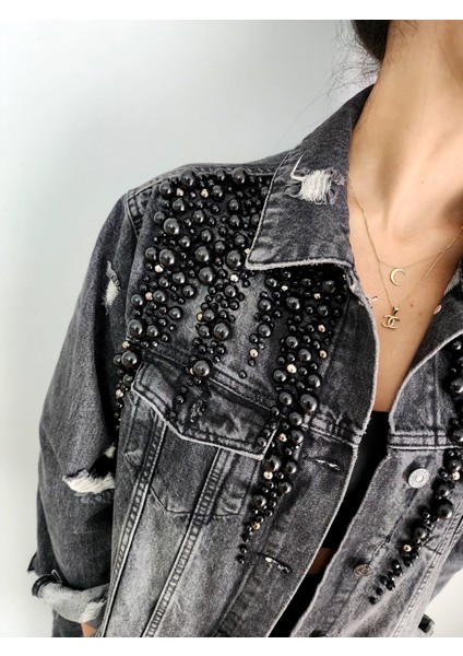 Tasarım Denim Ceket