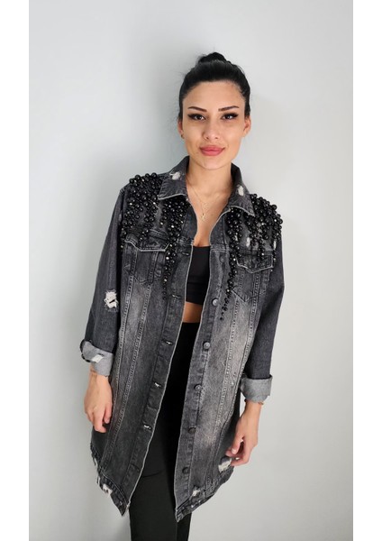 Tasarım Denim Ceket