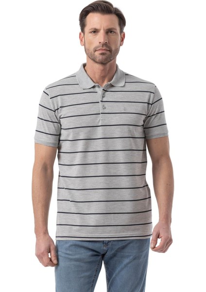 Yatay Çizgili Polo T-Shirt