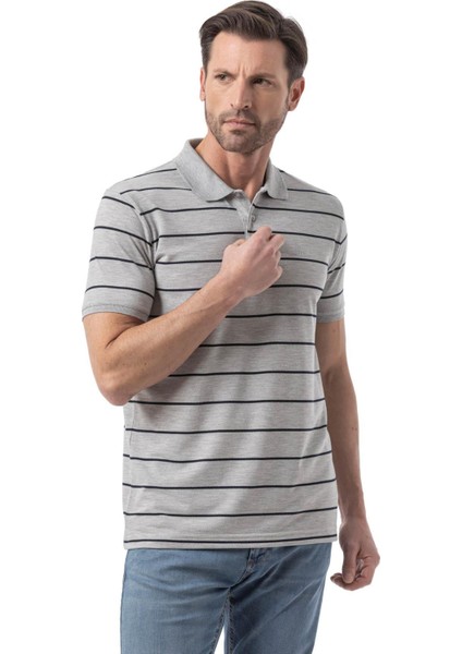 Yatay Çizgili Polo T-Shirt modelleri