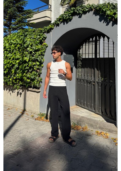 Bel Lastikli Basic Triko Pantolon modelleri