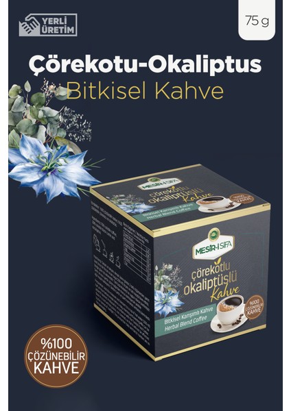 Mesir- i Şifa Çörek Otlu ve Okaliptuslu Kahve Bitkisel Karışımlı Çözünebilir Kahve 75GR fiyatları