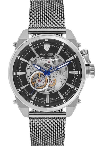 WA.25988-A Otomatik Swiss Made Safir Cam 46 mm Erkek Kol Saati