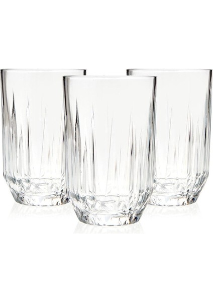 Turuncu 3'lü 350 ml Meşrubat Bardağı Seti, Şık ve Kullanışlı Tasarım fiyatları