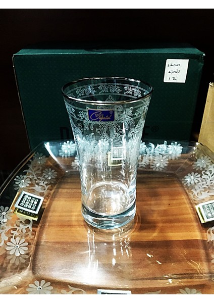 Gümüş Kaplama 300CC Meşrubat ve Su Bardağı, Gri Renk, Elegant ve Şık Tasarım fiyatları