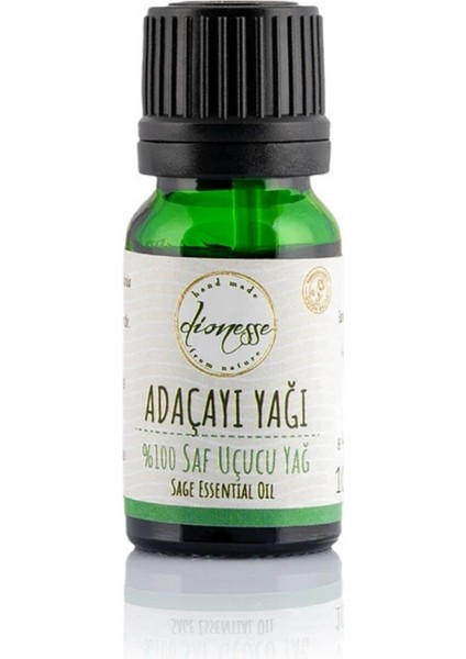 %100 Saf Adaçayı Yağı (Acı Elma Yağı) 10 ml