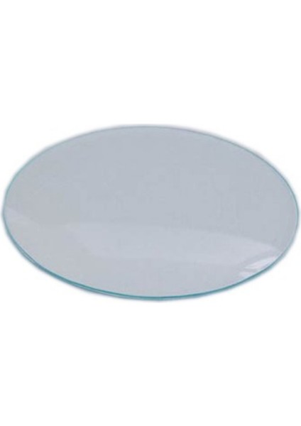 Saat Camı 100 mm – Yuvarlak Şeffaf Laboratuvar & Eczane Tipi Cam Plaka