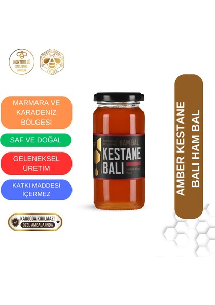 Karadeniz Kestane Balı (Ham Bal) 300 gr fiyatları