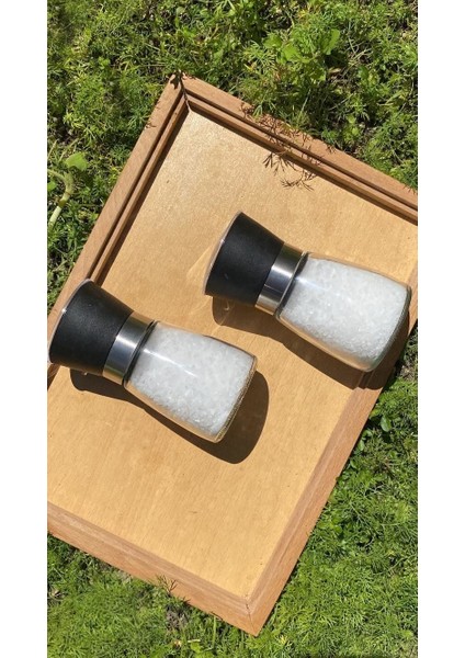 Dolu Tuz Değirmeni / Granül Çankırı Kaya Tuzu Kısa Boy 200 gr