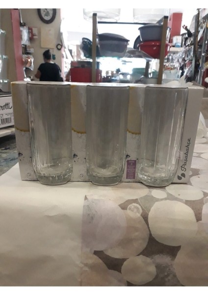 Beyaz 3'lü 310CC Meşrubat Bardağı Seti fiyatları