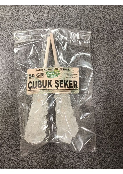 Çubuk Şeker 50 gr fiyatları