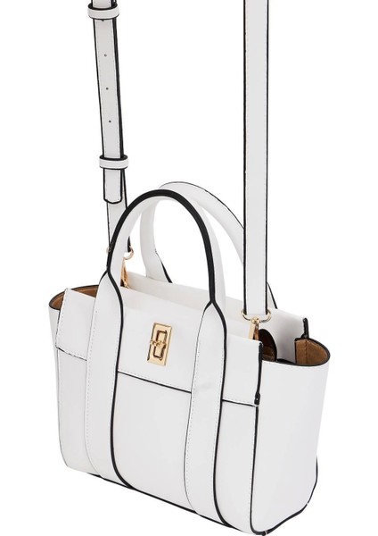 Kadın Mini Tote Çanta El ve Omuz Kullanımına Uygun Modern Gold Tokalı Tasarım fiyatları