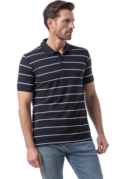 Yatay Çizgili Polo T-Shirt modelleri