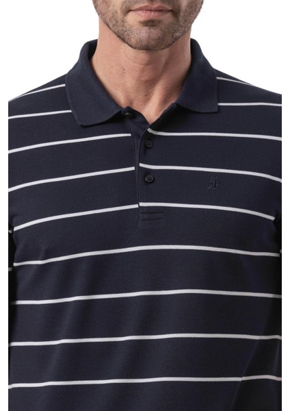 Yatay Çizgili Polo T-Shirt indirimleri