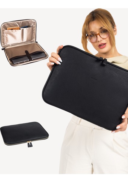 Laptop & Evrak Kılıfı Macbook Air Pro 13.3 - 13.6 Inç Notebook Çantası