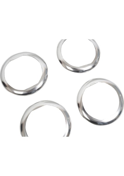 Dacia Duster Uyumlu 2010-2017 Krom Iç Havalandırma Çerçevesi 4 Parça Paslanmaz Çelik indirimleri