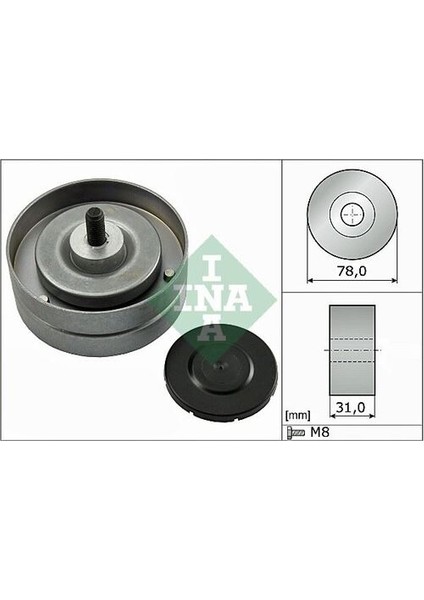 532046310 Alternator Gergı Rulmanı A8 Phaeton 3.7 4.2 02>9