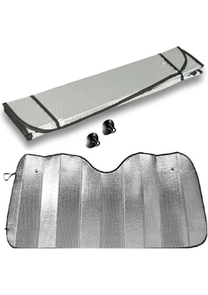 Güneşlik Ön Cam Metalize Güneşlik 140X70 cm Büyük Boy Uv Koruma Yazlık Araç Güneşliği fiyatları