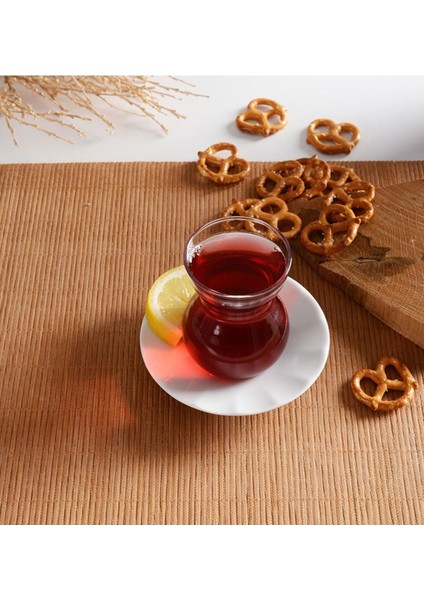 Renkli 12 Parça Porselen Çay Takımı, Şık ve Zarif Tasarım, Keyifli Sohbetler Için Ideal fiyatları