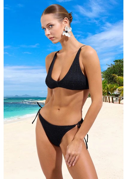 Üçgen Bikini Takımı Yaz Koleksiyonu Plaj ve Havuz Için Hızlı Kuruyan Özel Tasarım fiyatları