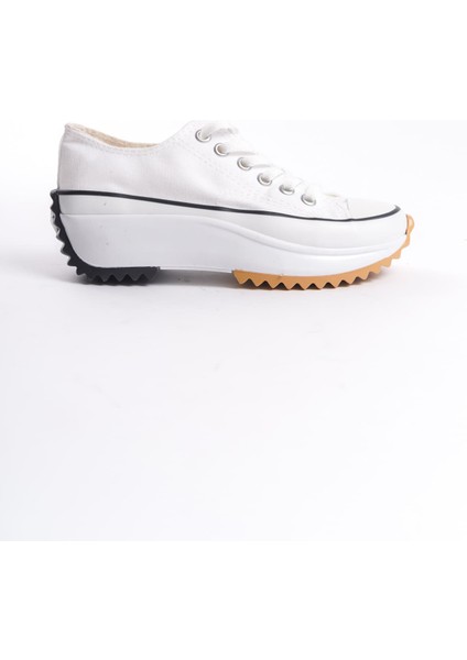 Claıre Bağcıklı Ortopedik Taban Kadın Sneaker Ayakkabı Bt Beyaz modelleri